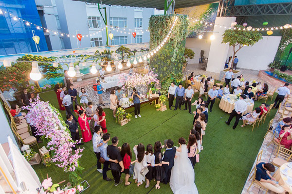 công ty tổ chức tiệc cưới ngoài trời CTM PALACE