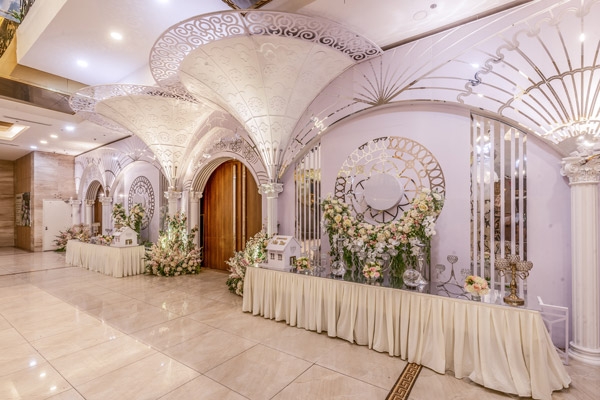 nhà hàng tiệc cưới CTM PALACE với các sảnh tiệc đa dạng