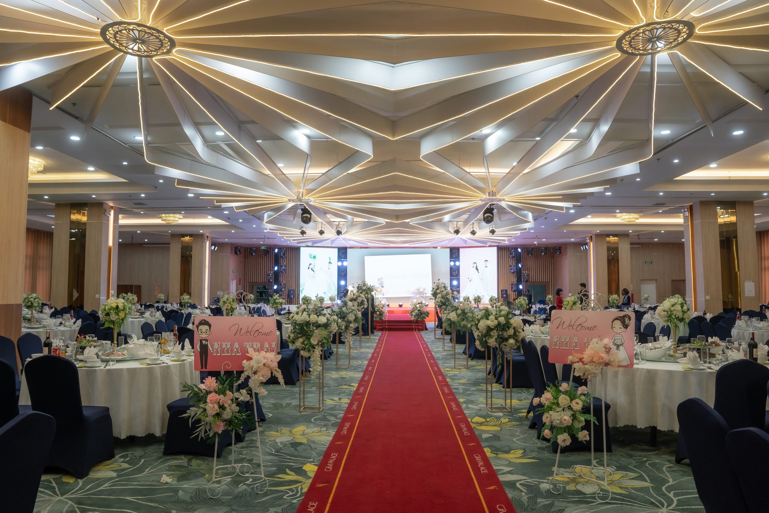 không gian tiệc cưới Majestic - tầng 3 CTM Palace