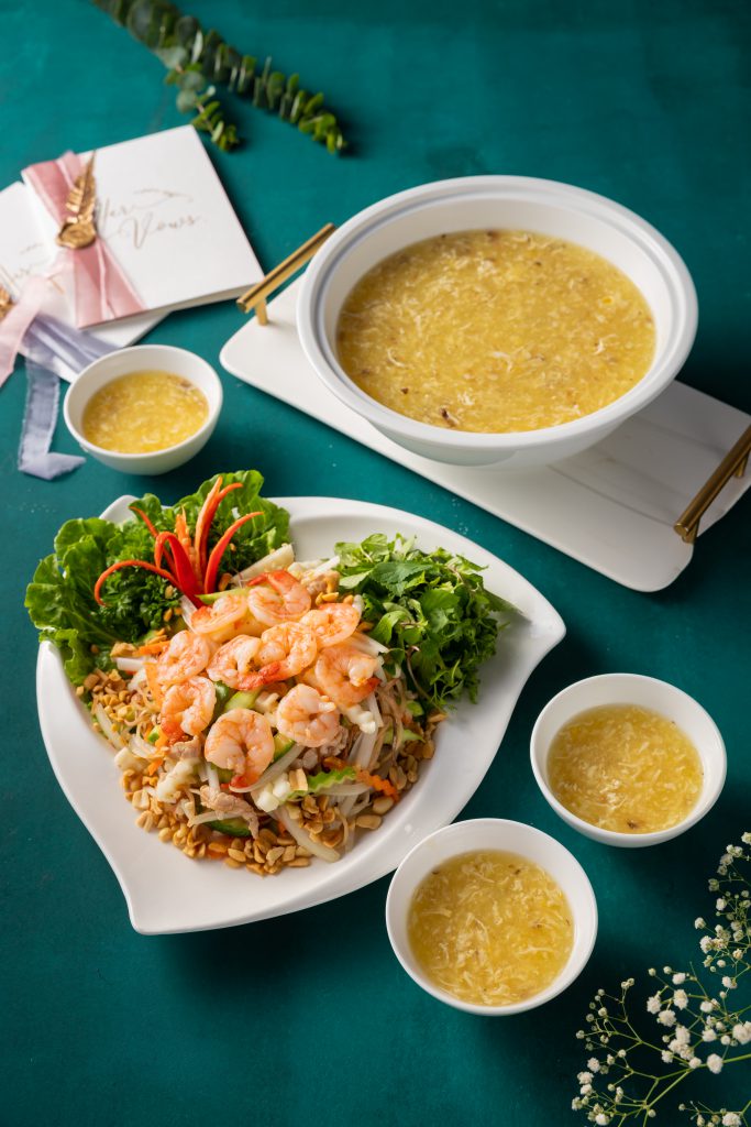 thực đơn tiệc cưới