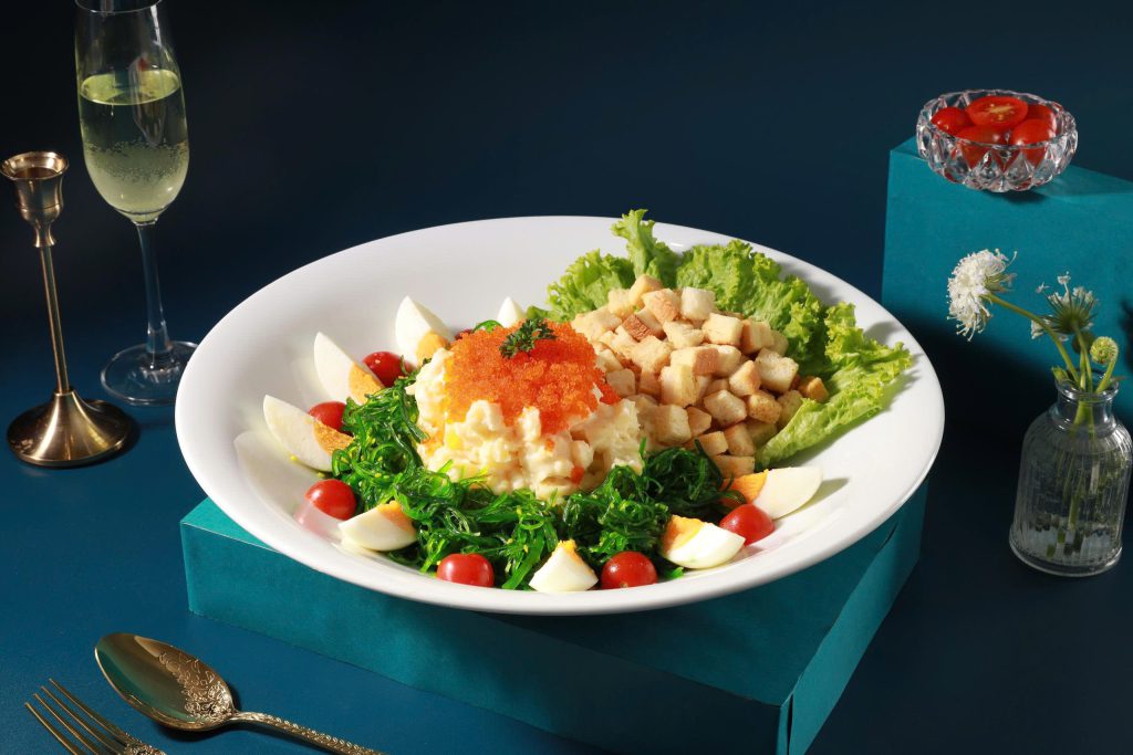 thực đơn tiệc cưới CTM Palace salad