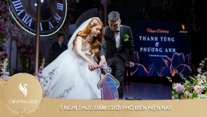 5 Nghi Thức Đám Cưới Phổ Biến Hiện Nay