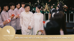 Mẫu bài phát biểu lễ xin dâu hay, ý nghĩa nhất năm 2025