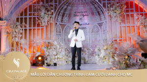 Mẫu lời dẫn chương trình đám cưới dành cho MC hay nhất 2025